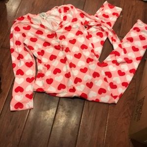 Mentally Exhausted heart long Johns